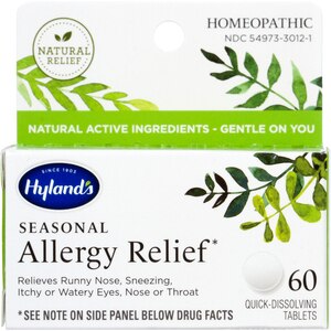 Hyland's Seasonal Allergy Relief Quick-Dissolving Tablets