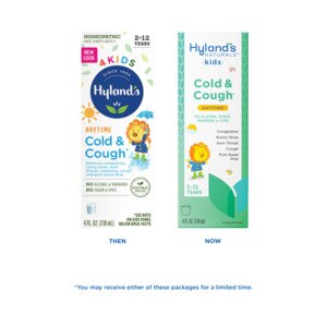 Hyland's - Jarabe para múltiples síntomas de resfrío y tos, para niños