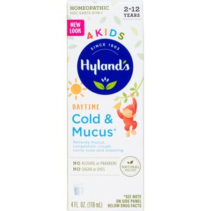 Hyland's 4 Kids Cold 'n Mucus, 4 OZ