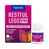 Hyland's Naturals Restful Legs PM Quick-Dissolving Tablets, 50 CT, thumbnail image 1 of 7