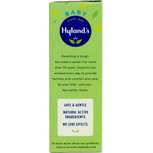mucus and cold relief hyland's baby