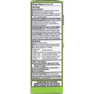 mucus and cold relief hyland's baby