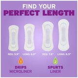 Poise Daily Incontinence Panty Liners Very Light Absorbency, thumbnail image 3 of 7