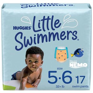 Huggies Little Swimmers Swim Diapers, Size 5-6 Large, 17 Ct , CVS