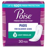 Poise Light Absorbancy Pads, thumbnail image 1 of 8