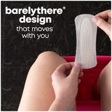 U by Kotex Barely There Liners, Light Absorbency, Regular, Fragrance-Free, 50 Count, thumbnail image 3 of 9