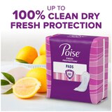 Poise Incontinence Pads Moderate Absorbency, thumbnail image 2 of 8