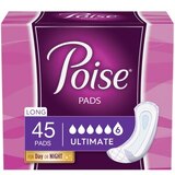 Poise Ultimate Absorbency Incontinence Pads, thumbnail image 1 of 7