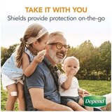Depend Incontinence Shields for Men Light Absorbency, thumbnail image 5 of 8