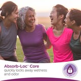Poise Microliners Incontinence Panty Liners Lightest Absorbency, thumbnail image 5 of 7