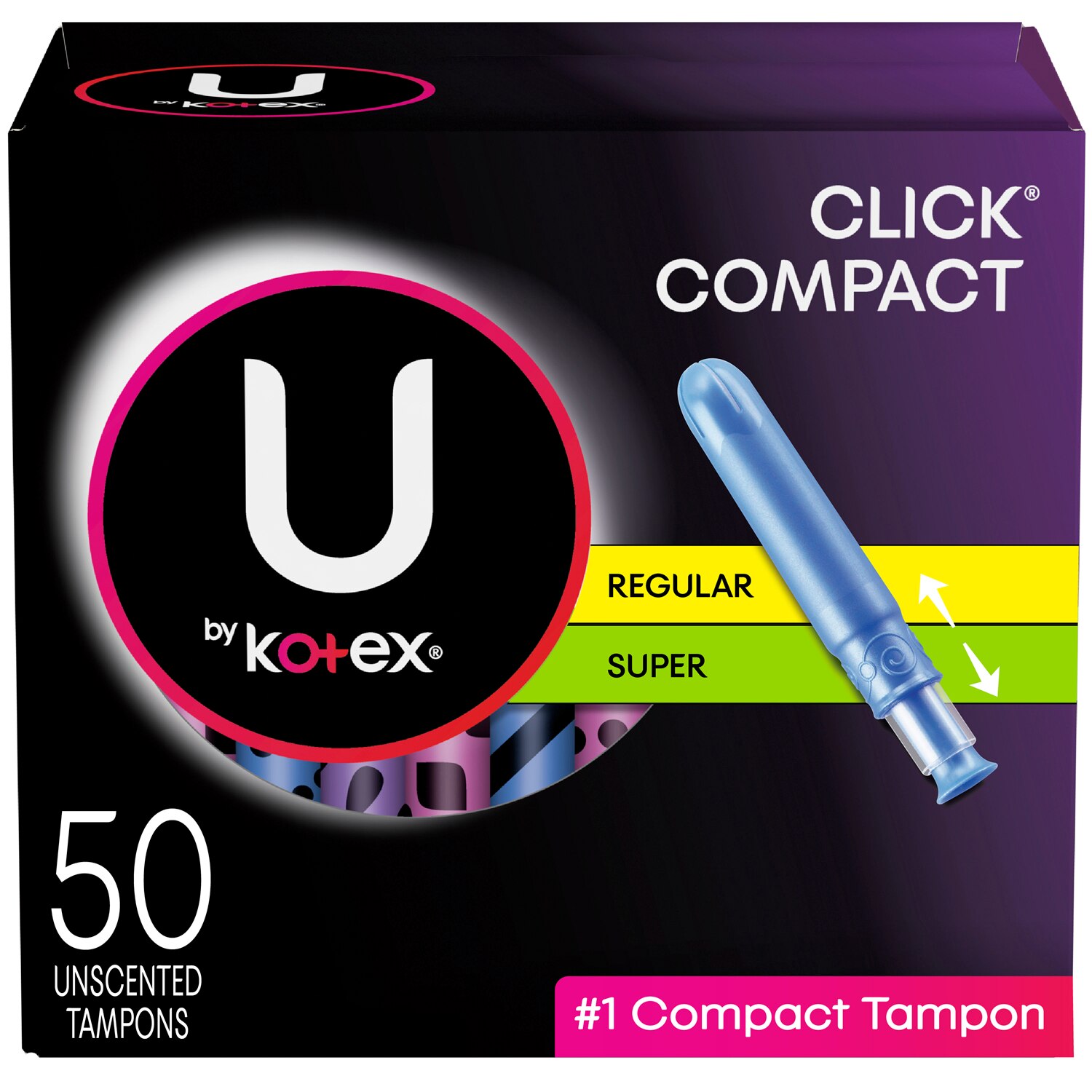U By Kotex Fitness Tampons With Fitpak Cvscom