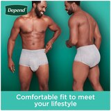 Depend FIT-FLEX Incontinence Underwear for Men Maximum Absorbency, thumbnail image 4 of 8