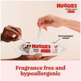 Huggies Simply Clean Baby Wipes, 64 CT, thumbnail image 3 of 9