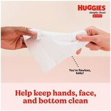 Huggies Simply Clean Baby Wipes, 64 CT, thumbnail image 4 of 9