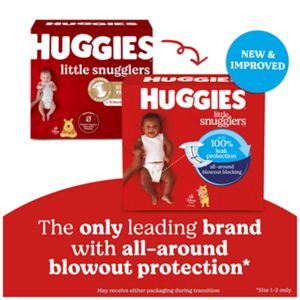 Huggies Little Snugglers Diapers (with 