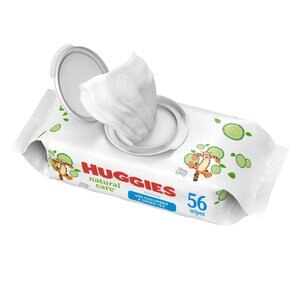 Huggies Natural Care Refreshing Baby Wipes, Scented, 1 Flip-Top Pack (56 Wipes Total) - 56 Ct , CVS