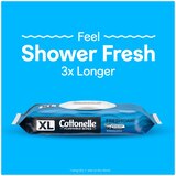 Cottonelle XL Flushable Wet Wipes, Adult Wipes Large, 1 Flip-Top Pack, 45 Wipes per Pack, thumbnail image 4 of 10