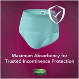 Depend Silhouette Incontinence Underwear for Women Maximum Absorbency, thumbnail image 4 of 7