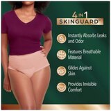 Depend Silhouette Adult Incontinence and Postpartum Underwear for Women Maximum Absorbency, Small, Pink, 26 CT, thumbnail image 5 of 8