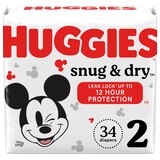 Huggies Snug & Dry Diapers, thumbnail image 1 of 9