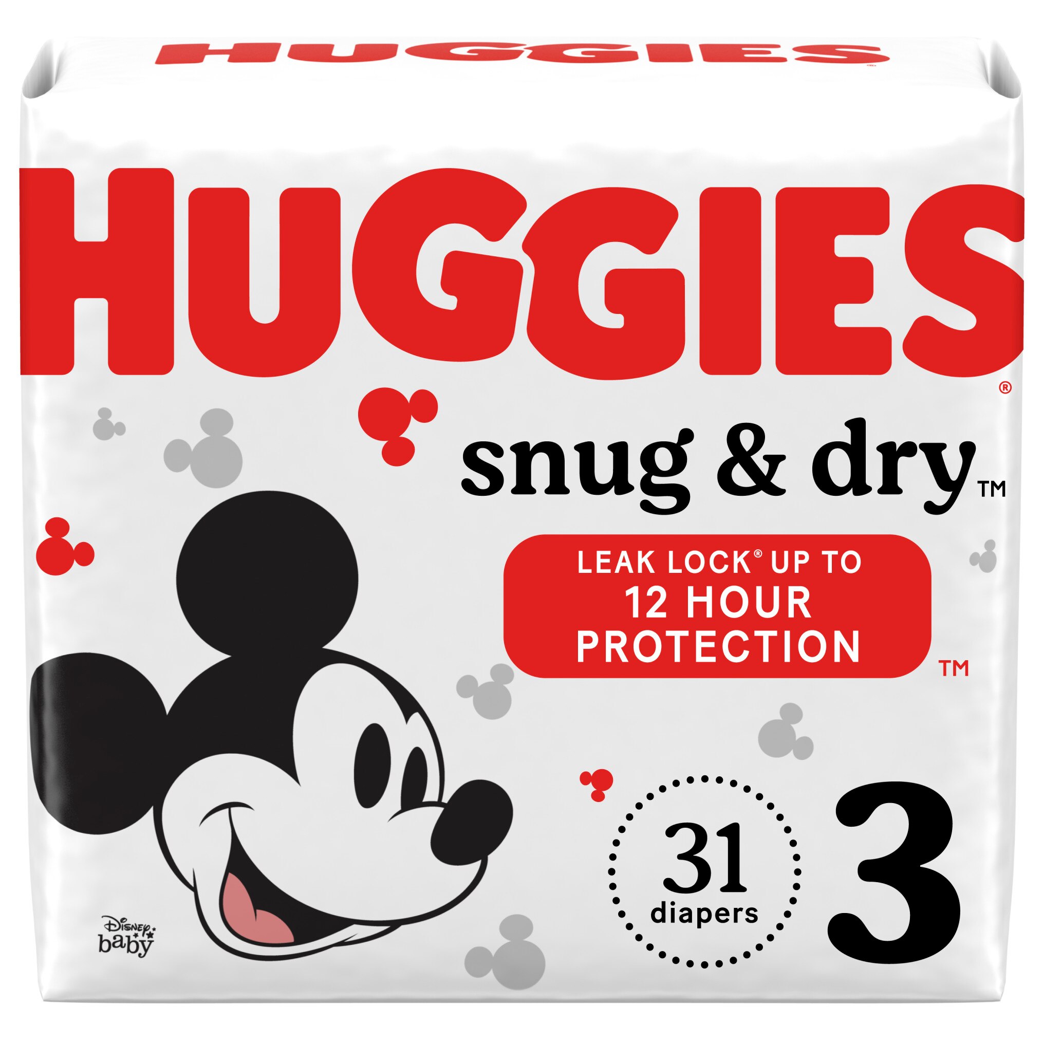 Huggies Snug & Dry Diapers, Size 3, 31 Ct , CVS