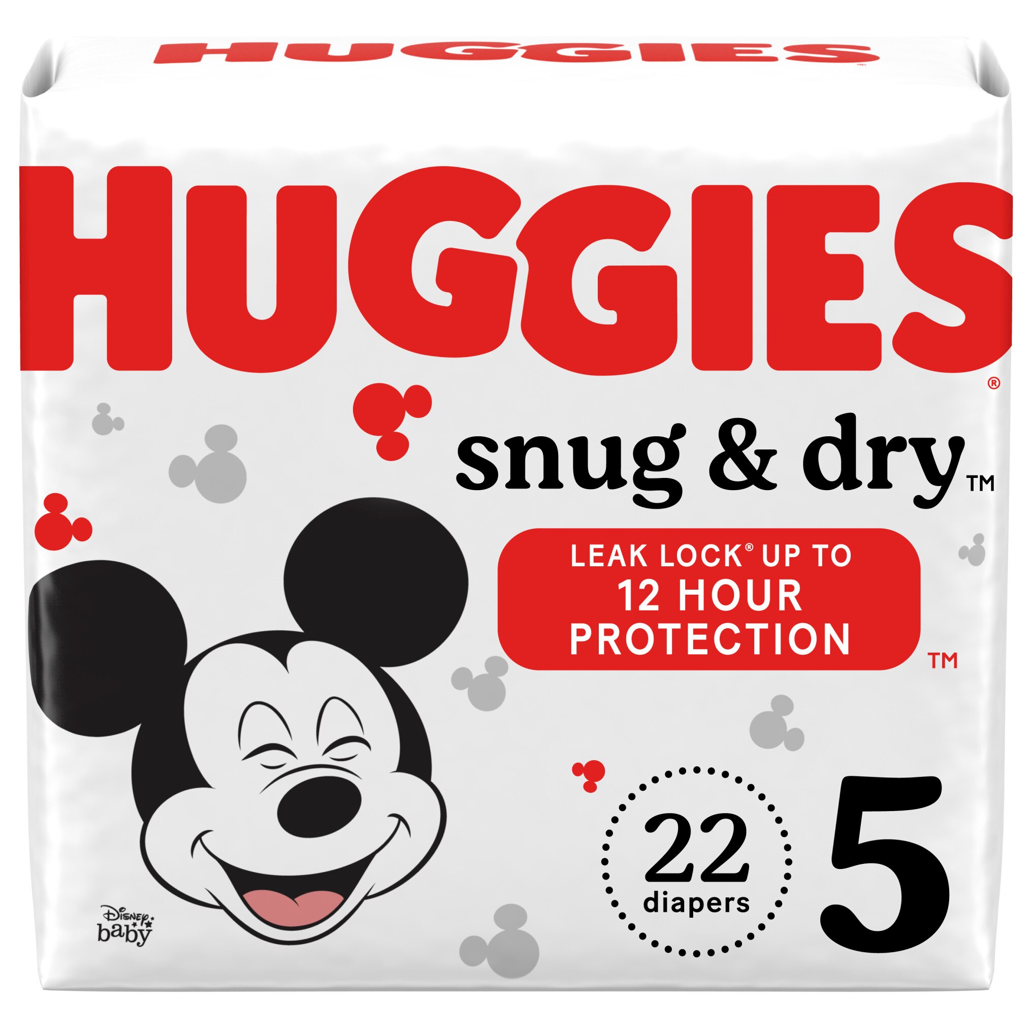 Huggies Snug & Dry Diapers, Size 5, 22 Ct , CVS