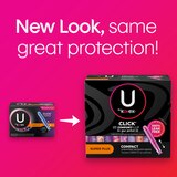 U by Kotex Click Compact Tampons, Unscented, Super Plus, thumbnail image 3 of 8
