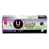 U by Kotex Security Maxi Feminine Pads with Wings, Extra Heavy Overnight Absorbency, Unscented, 12 CT, thumbnail image 2 of 7