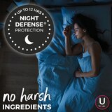 U by Kotex Security Maxi Feminine Pads with Wings, Extra Heavy Overnight Absorbency, Unscented, 12 CT, thumbnail image 5 of 7