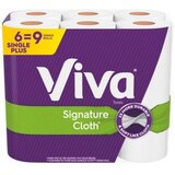 Viva Signature Cloth Choose-A-Sheet Paper Towels, 6 Big Rolls, thumbnail image 1 of 11
