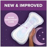 Poise Overnight Incontinence Pads for Women Ultimate Absorbency, 24 CT, thumbnail image 4 of 6