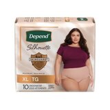 Depend Silhouette Adult Incontinence and Postpartum Underwear for Women Maximum Absorbency, Large, Black Pink and Berry, 22 CT, thumbnail image 2 of 8