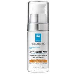 La Roche-Posay Anthelios Face Serum with SPF 50, AOX Daily Antioxidant Sunscreen with Vitamin C & E