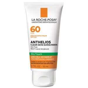 La Roche-Posay Anthelios Clear Skin Face Sunscreen, Dry Touch SPF 60, 1.7 Oz , CVS