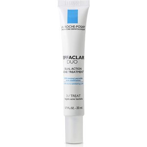 La Roche-Posay Effaclar Duo Dual Action Acne Treatment with Benzoyl Peroxide, 1.35 Ounces