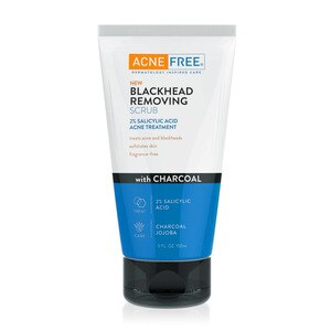 AcneFree Blackhead Removing Scrub with Charcoal, 5 OZ