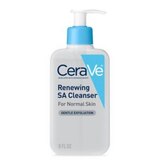 CeraVe Face Renewing SA Cleanser, Salicylic and Hyaluronic Acid, Niacinamide & Ceramides, thumbnail image 1 of 8