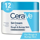 CeraVe Renewing SA Cream Extremely Dry Rough and Bumpy Skin, 12 OZ, thumbnail image 4 of 10