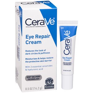 CeraVe - Crema reparadora para ojos, para ojeras e hinchazón, 0.5 oz