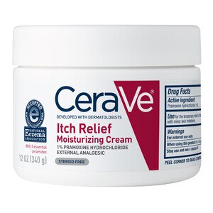 CeraVe Itch Relief Moisturizing Cream, 12 Oz , CVS