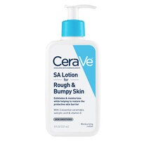 CeraVe SA Lotion for Rough & Bumpy Skin, Smoothing Lotion with Vitamin D, Hyaluronic Acid, Lactic Acid & Salicylic Acid, 8 oz