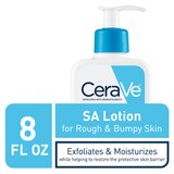 CeraVe SA Lotion for Rough and Bumpy Skin, Skin Smoothing, 8 OZ, thumbnail image 2 of 8