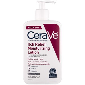 CeraVe Itch Relief Moisturizing Lotion, Dry Skin Itch Relief Lotion With Pramoxine Hydrochloride, 16 Oz , CVS