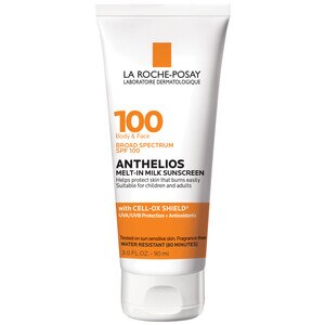 La Roche-Posay Anthelios Melt-in Milk Body & Face Sunscreen Lotion Broad Spectrum SPF 100, 3 Oz - 6.763 Oz , CVS