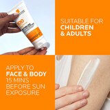La Roche-Posay Anthelios Melt-in Milk Body & Face Sunscreen Lotion Broad Spectrum SPF 100, 1 OZ, thumbnail image 5 of 8
