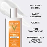 Vichy Ideal Capital Soleil Ultra-Light Face Sunscreen Lotion, SPF 50, thumbnail image 5 of 9
