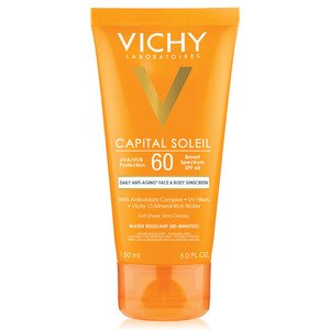 Vichy Capital Soleil Body and Face Sunscreen Lotion, Oxybenzone-free, 5 OZ