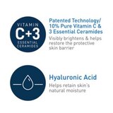 CeraVe Vitamin C Face Serum with Hyaluronic Acid 10% Vitamin C, 1 OZ, thumbnail image 4 of 12