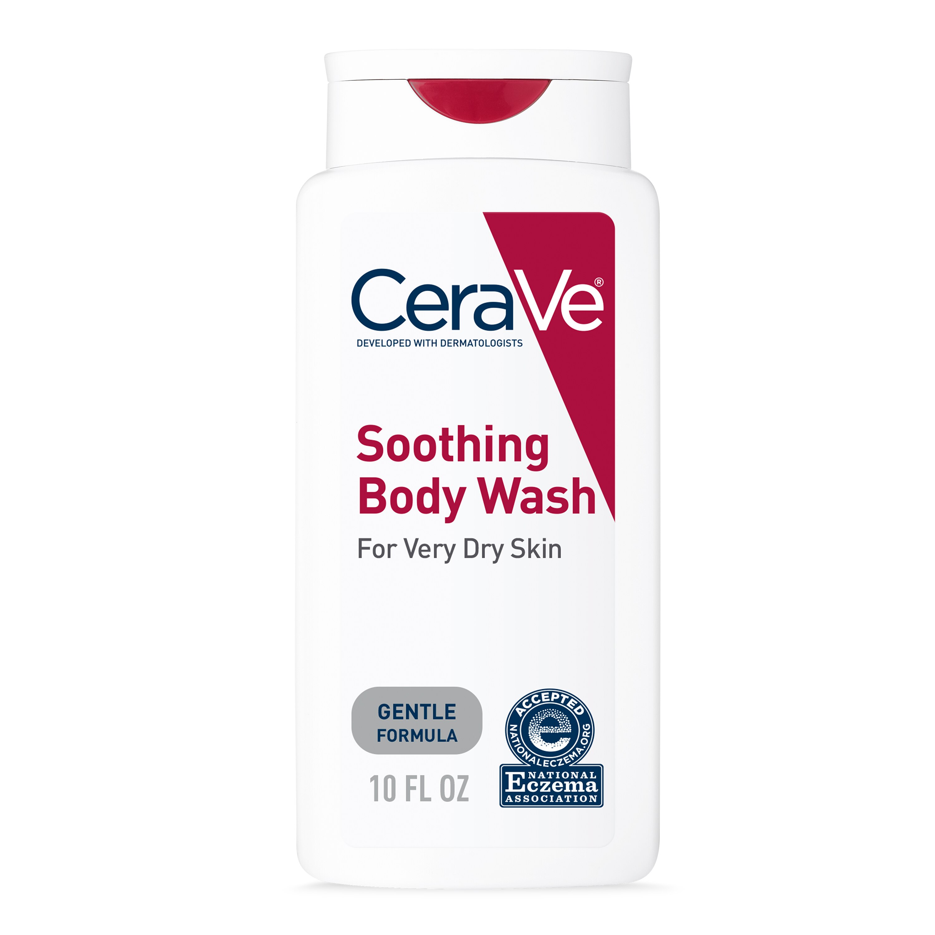 CeraVe Soothing Body Wash for Dry Skin and Eczema, 10 OZ