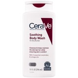 CeraVe Soothing Body Wash for Dry Skin and Eczema, 10 oz, thumbnail image 2 of 6